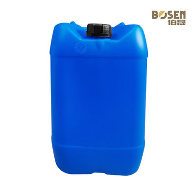 голубой HDPE пластмасового контейнера 25L вокруг пластикового контейнера барабанчика