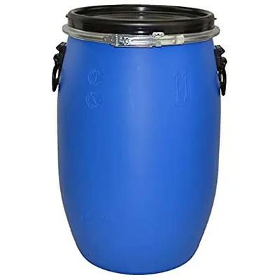 Ведра барабанчика контейнера 160L HDPE верхняя часть пластикового голубого химического голубого открытая