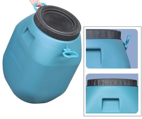 Барабанчик 80*47mm контейнера 50L бочонка HDPE химический пластиковый квадратный