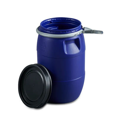 Ведра HDPE барабанчика головы OEM/ODM алкали открытого пластикового пластикового голубой устойчивый