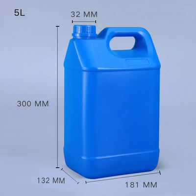 консервная банка 5L пластиковая Джерри заключила HDPE Джерри 5 литров может с ручкой