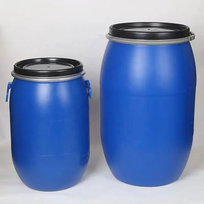 галлонов пластмасового контейнера HDPE 220L открытые верхние голубые пластиковые 55 барабанят OEM