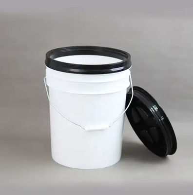 ведро краски толщины 20L 1.4mm пластиковое с винтом на крышке уплотнения гаммы и ручке металла