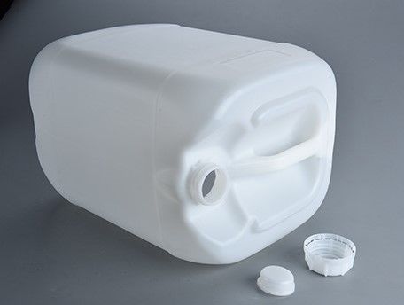 Площадка 30L Пластиковая бочка Белая квадратная бочка Пищевая химическая бочка Хорошая герметичность HDPE бочка Кислота и щелочная коррозия