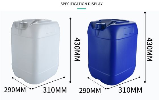 Новый 30L HDPE пластиковый квадратный ствол, устойчивый к коррозии, кислотам и высокой температуре