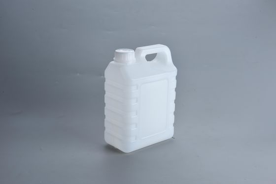 2.5L белый HDPE пластик Джерри Консервы с плотной головой и винтовой крышкой для настройки